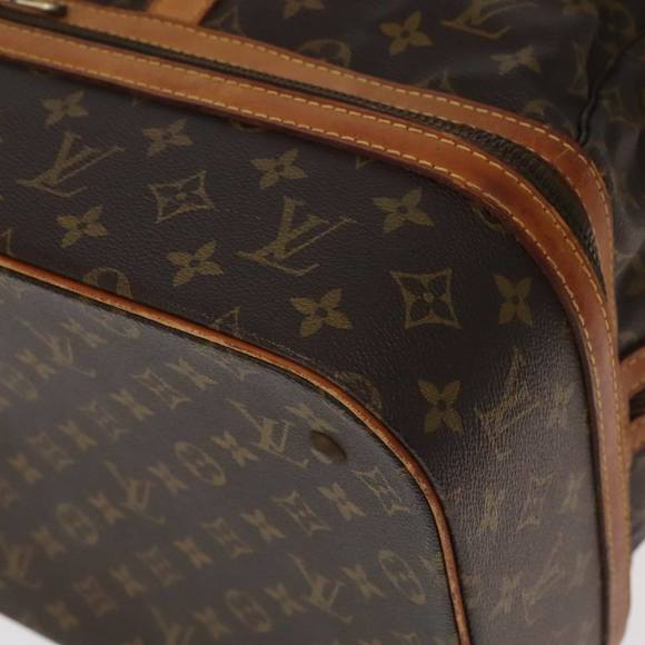 LOUIS VUITTON Monogram Sac Sports Boston Bag M41444 LV Auth 94751 - Picture 14 of 16